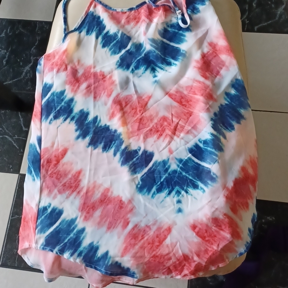 OP Swim Cover Up, M(7-9), Red, white & blue, NWT